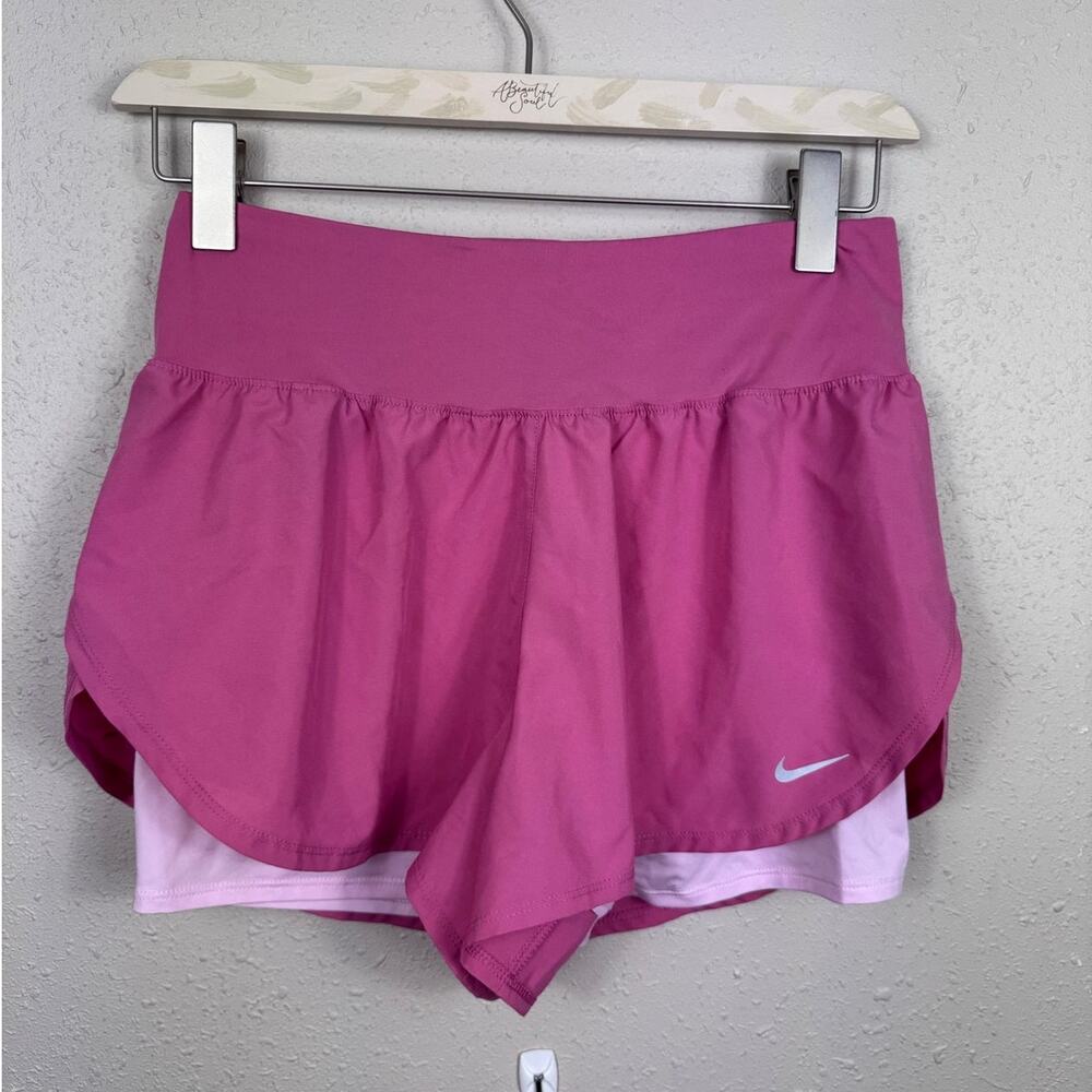 Nike Dri-Fit 2-in-1 Running Shorts Womens Size Medium
